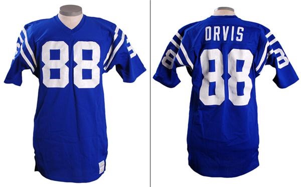 - Early 1980s Herb Orvis Baltimore Colts Game Used Jersey