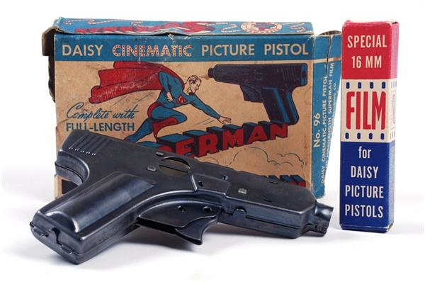 1940s Daisy Cinematic Picture Pistol in Original Box