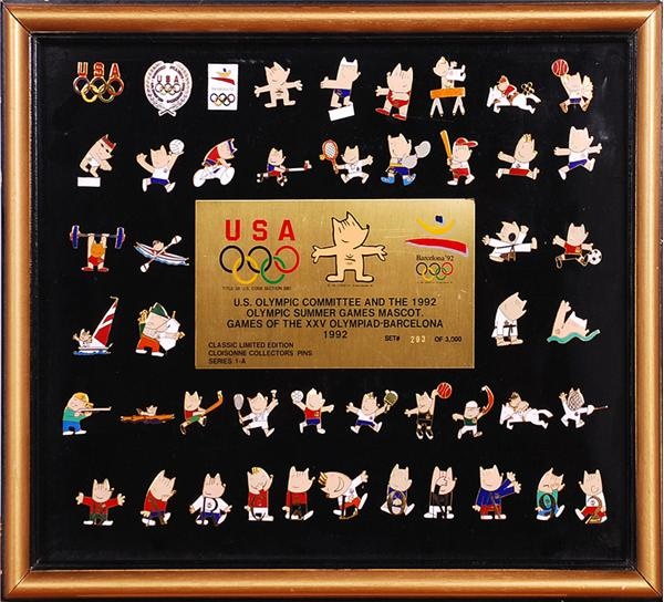 1992 Olympic Committee Pin Set 293/3000