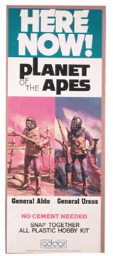 - 1967 Planet of the Apes Advertising Poster (8.5x22")