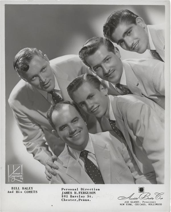 Rock And Pop Culture - Bill Haley and his Comets Publicity Photo (1953)