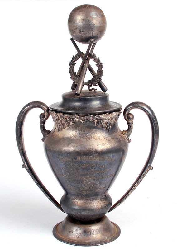 Ernie Davis - 1909 Spalding Baseball Champions Trophy