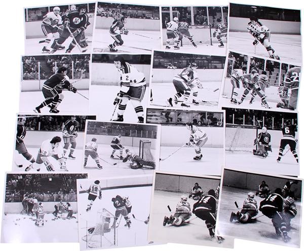 - Early 1970's New York Rangers Hockey Photo Collection (100+)