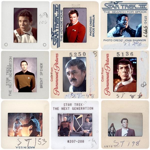 Rock And Pop Culture - Star Trek Promotional Color Slides (500+)