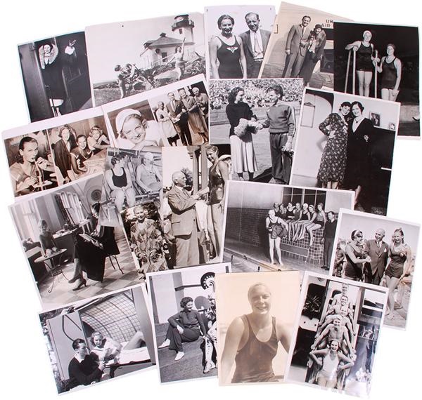 - 1930s Championship Swimmer Helen Madison Wire Photographs (18)