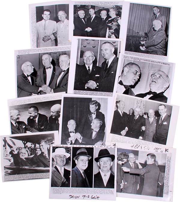 Rock And Pop Culture - Harry S Truman with Other Presidents Photographs (24)