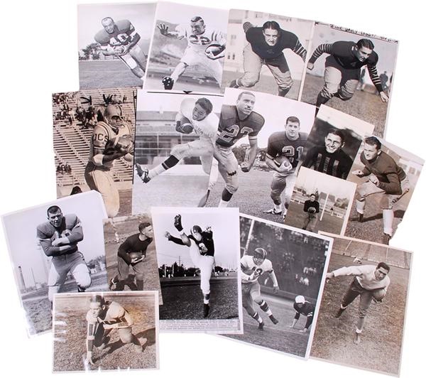 Huge 1920's to 1960's College Football Photograph Collection (400+)