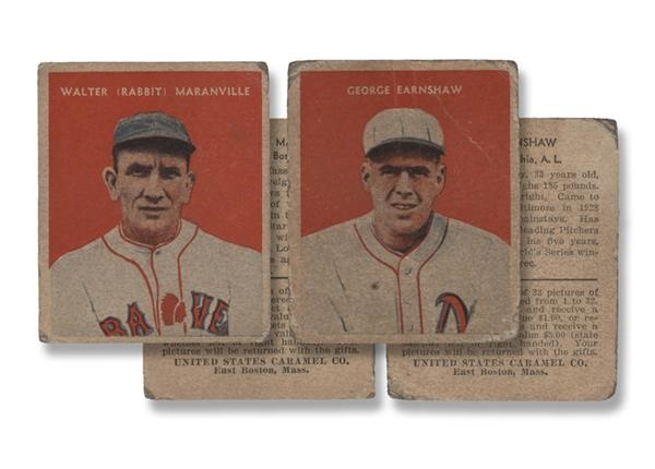- 1932 US Caramel Rabbit Maranville and George Earnshaw (2)