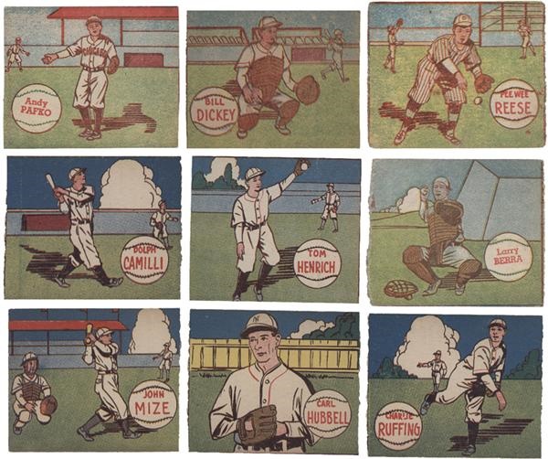 - 1943 / 1949 MP&Co Baseball Cards (32)