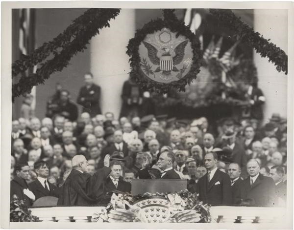 Rock And Pop Culture - FDR "Only Thing to Fear is Fear Itself" Speech Photograph (1933)