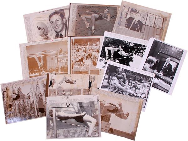 All Sports - Dick Fosbury "Fosbury Flop" High Jumper Photographs (15)