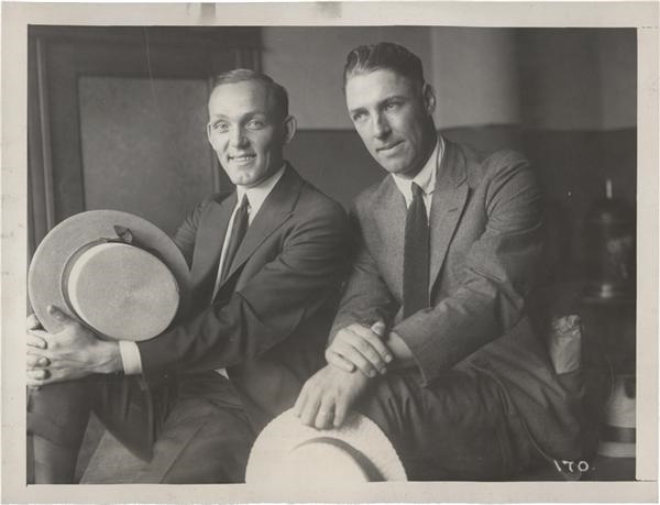 - Buck Weaver and Swede Risberg Black Sox Photo (1927)