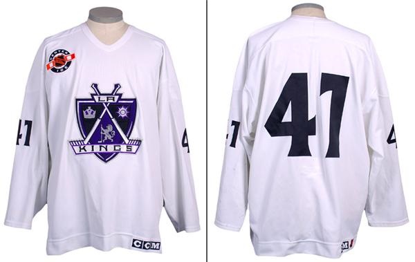 los angeles kings practice jersey