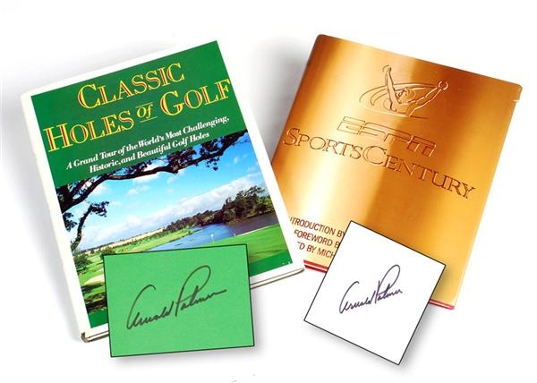 Golf - Arnold Palmer Signed Golf Books (2)