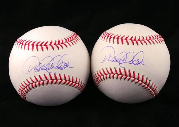 - Derek Jeter Single Signed Baseballs Steiner (2)