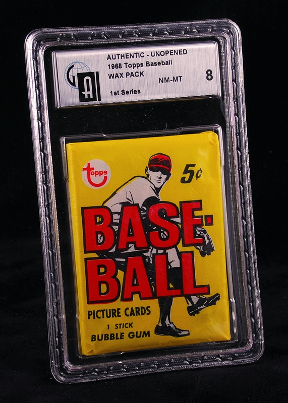 - 1968 Topps Baseball Wax Pack GAI NM-MT 8