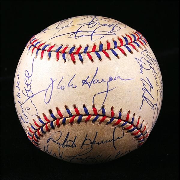 - 1996 American League All-Star Team Signed Baseball