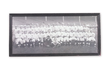 Giants - 1916 New York Giants Team Panoramic Photograph (11x24" framed)