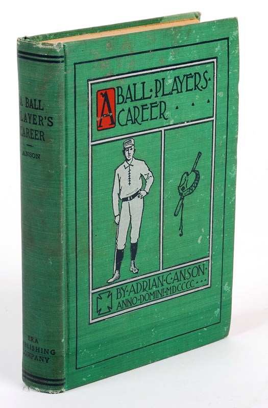 Ernie Davis - Cap Anson &quot;A Ball Players Career&quot; Hardcover Book (1900)