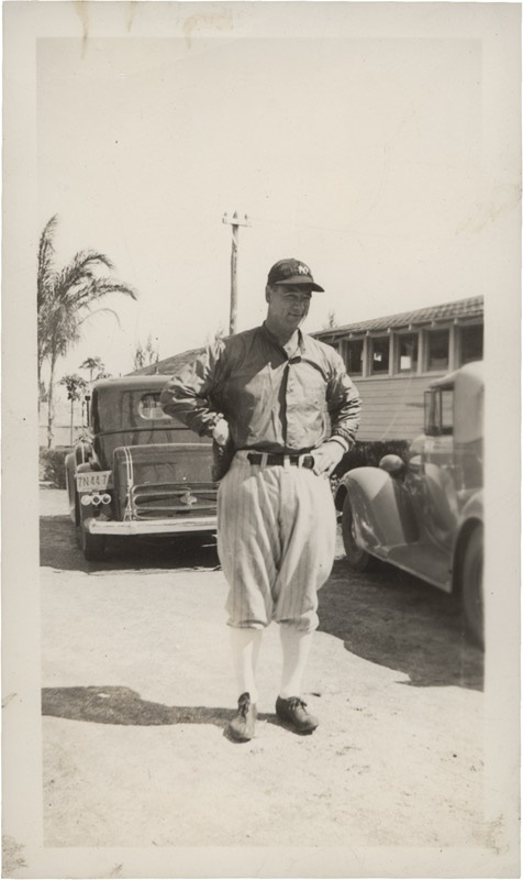 - Lou Gehrig Yankees Snapshot Photograph (1928)