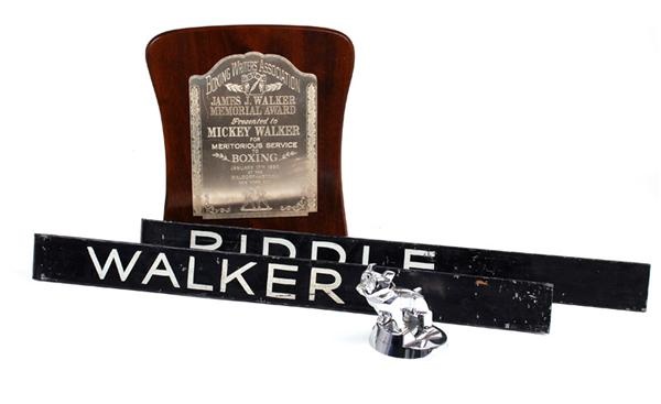 - Mickey Walker Boxing Memento Collection (4)
