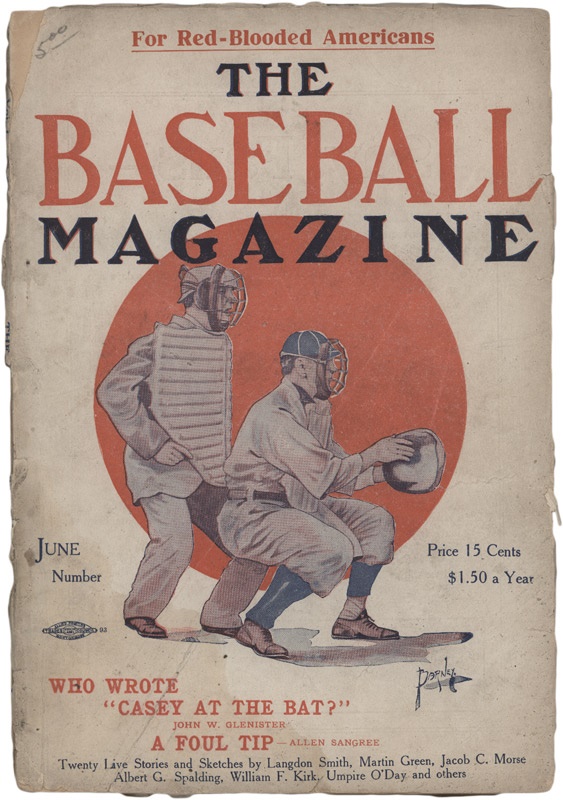 Ernie Davis - Extremely Rare 1908 Baseball Magazine Vol 1 No #2.