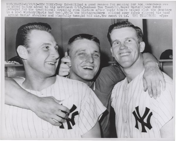 Baseball Photographs - Lots - New York Yankees Tom Tresh (24)