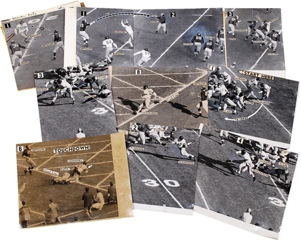 Football - 1951 Rose Bowl Wire Photos (15)