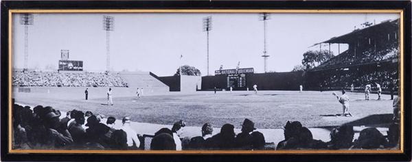 - Griffith Stadium Washington DC Panoramic Photograph (1950's)
