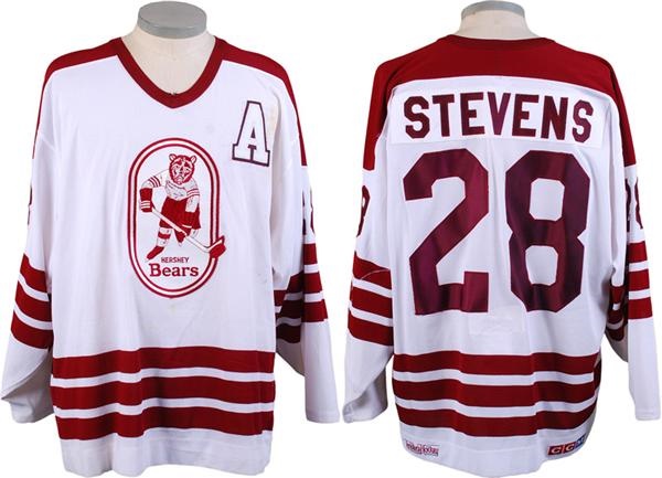 1986-87 John Stevens Hershey Bears AHL 