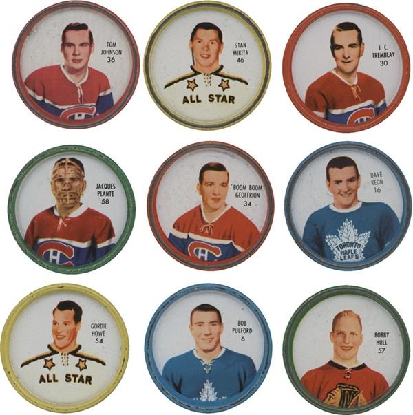 - 1961-62 Shirriff Hockey Coins (84)