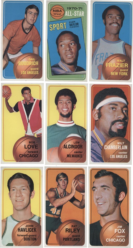 - 1970-71 Topps Basketball Card Set (High Grade)