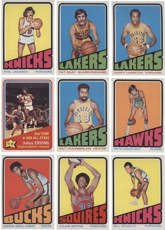- 1972-73 Topps Basketball Card Complete Set (High Grade)