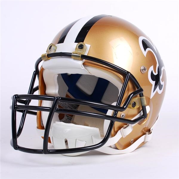 Football - New Orleans Saints Game Issued Football Helmet (1980's)