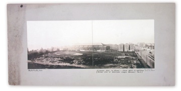 19th Century Baseball - 1913 Hilltop Park Panoramic Photograph (7.5x15")