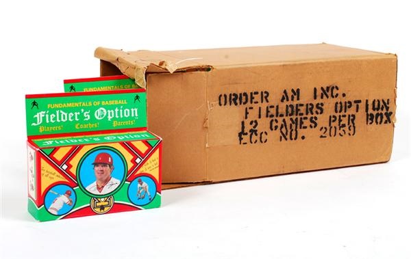 - 1985 Pete Rose Baseball Games Mint and in the Original Boxes (12)