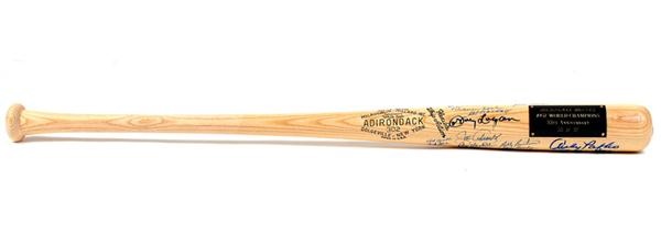 - 1957 Milwaukee Braves World Series Champions Signed Baseball Bat