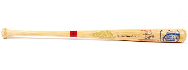 - Duke Snider Signed Early Cooperstown Bat Company Decal Bat