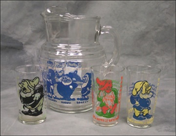 - Snow White & the Seven Dwarves  Pitcher & Glasses