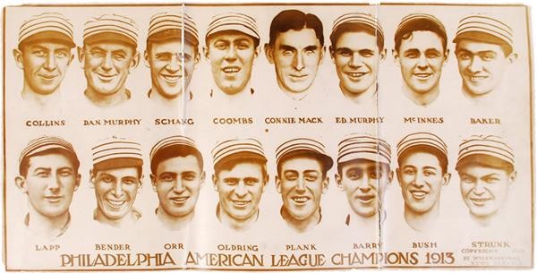 Ernie Davis - 1913 Philadelphia Athletics Large Display Photo