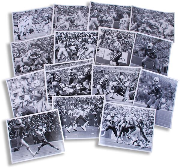 Memorabilia Football - Huge 1960's-80's Buffalo Bills Photograph Collection (350)