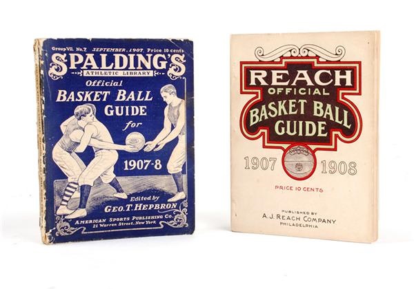 Basketball - 1907-08 Spalding and Reach Basketball Guides (2)