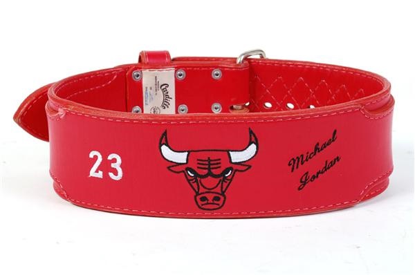 Memorabilia-Basketball - Custom-Made Weight Belt Made for Michael Jordan
