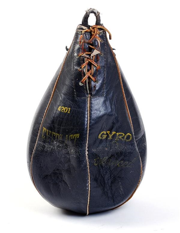 Memorabilia Boxing - 1970's Muhammad Ali Used Speed Bag