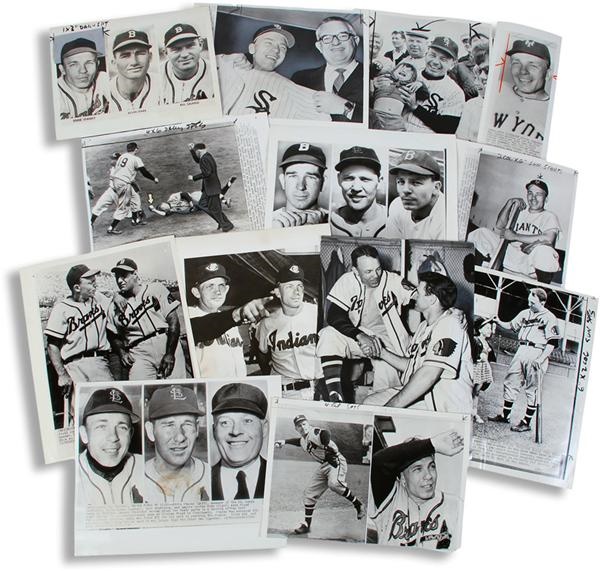 Baseball Photographs - Lots - Eddie Stanky Baseball Photos from SFX Archives (27)