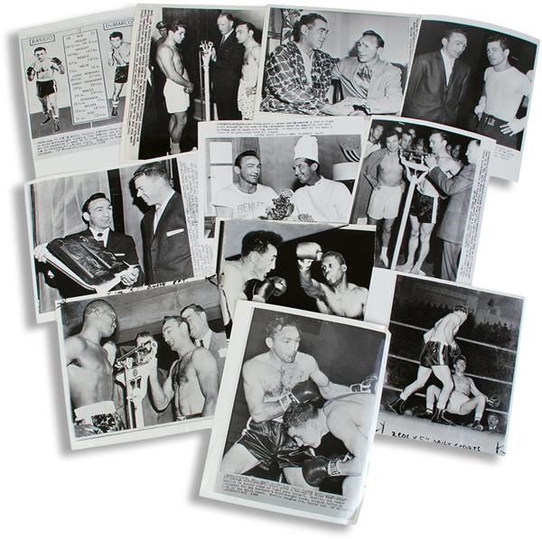 Muhammad Ali & Boxing - Carmen Basilio Boxing Photographs from SFX Archives (57)