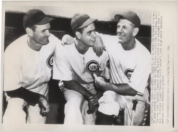 Baseball Photographs - Lots - Hiram Bithorn Photographs from SFX Archives (5)