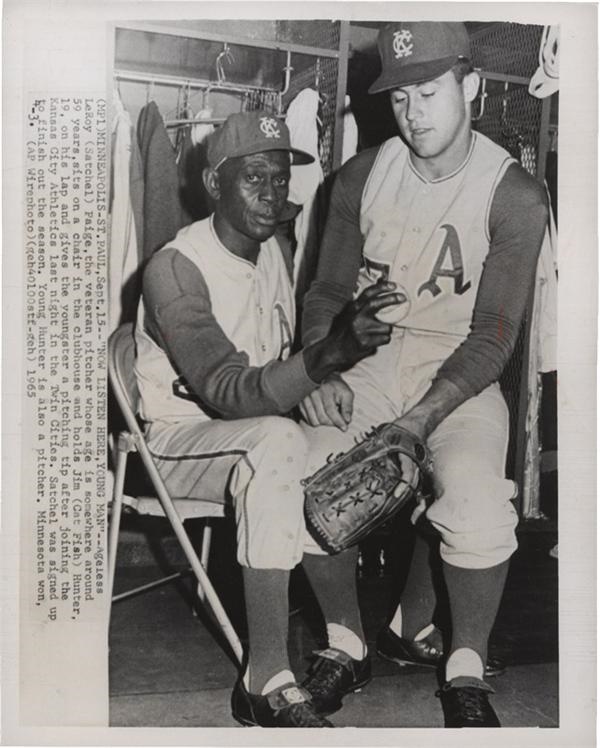 Baseball Photographs - Lots - Satchel Paige Vintage Photographs from SFX Archives (13)