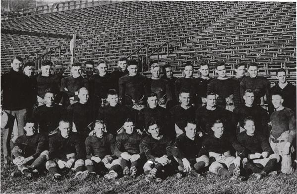 Football - 1920 University of California Wonder Team Photo SFX Archives