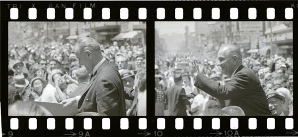 Rock And Pop Culture - 1960's President Lyndon Johnson Original Negatives (200+)